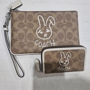 Coach lunar new year wallet and wristlet